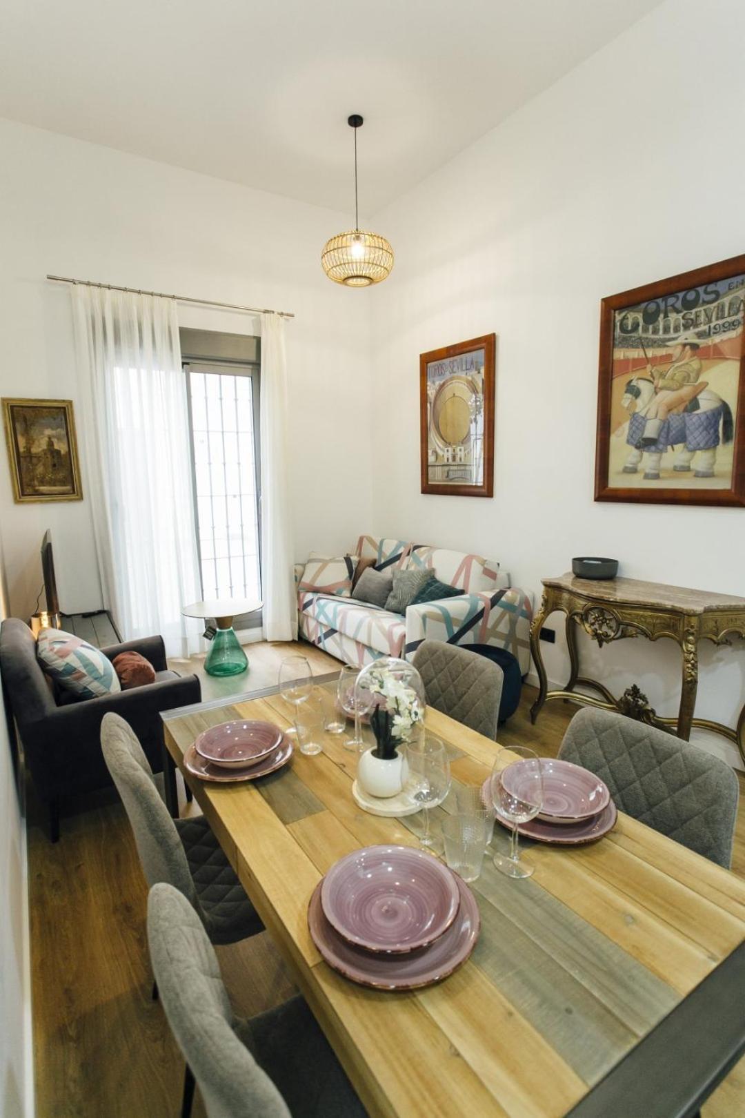 Ferienwohnung Modern With Seasonal Swimming Pool- 1Bd 1Bth- Goyeneta Sevilla Exterior foto